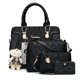 thumbnail image 1 of Set de bolsos a la moda, bolso de hombro Soperwillton Tote, 4 piezas, 1 of 7