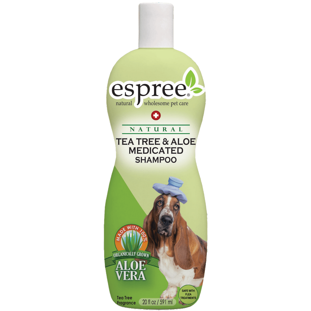 Espree Tea Tree & Aloe Medicated Shampoo for Dogs, 20oz
