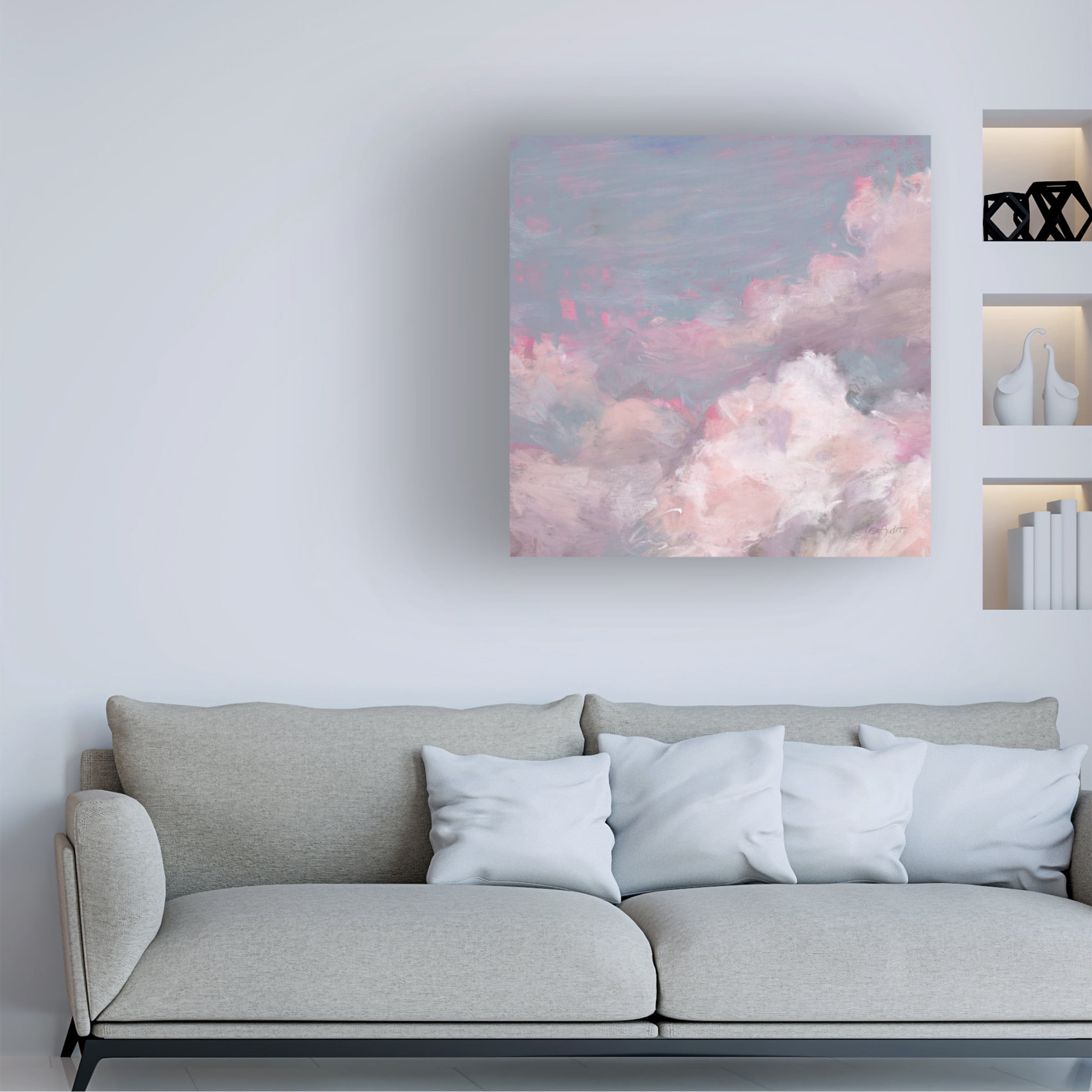 Lisa Audit 'Daydream Pink 03' Canvas Art