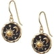 thumbnail image 1 of Nvzi Pendientes colgantes de sol y luna, pendientes redondos con forma de gota, pendientes de gancho bohemios, pendientes llamativos (dorados), 1 of 5