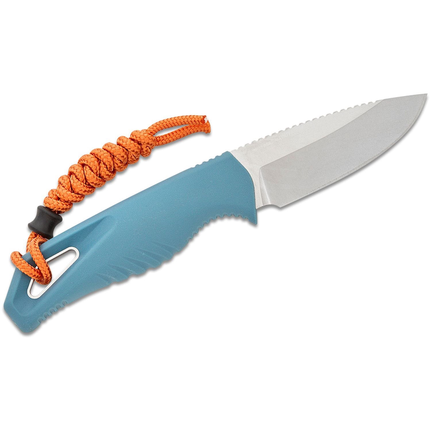 Benchmade Intersect Depth Blue Santoprene 2.68" Drop-Point CPM-MagnaCut Fixed Blade Knife