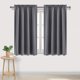 thumbnail image 5 of Curtains Heat Insulation Energy Saving Bedroom And Kitchen Curtains Scandinavian Solid Colour Silk Curtains, 5 of 7