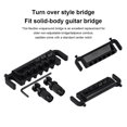 thumbnail image 4 of Sonducket Guitarra Puente Bobina Pickup Agujero Decoración Accesorios musicales Cuerda Placa Instrumento Accesorios Superficie cromada Pieza reemplazada Accesorios para instrumentos musicales, 4 of 6