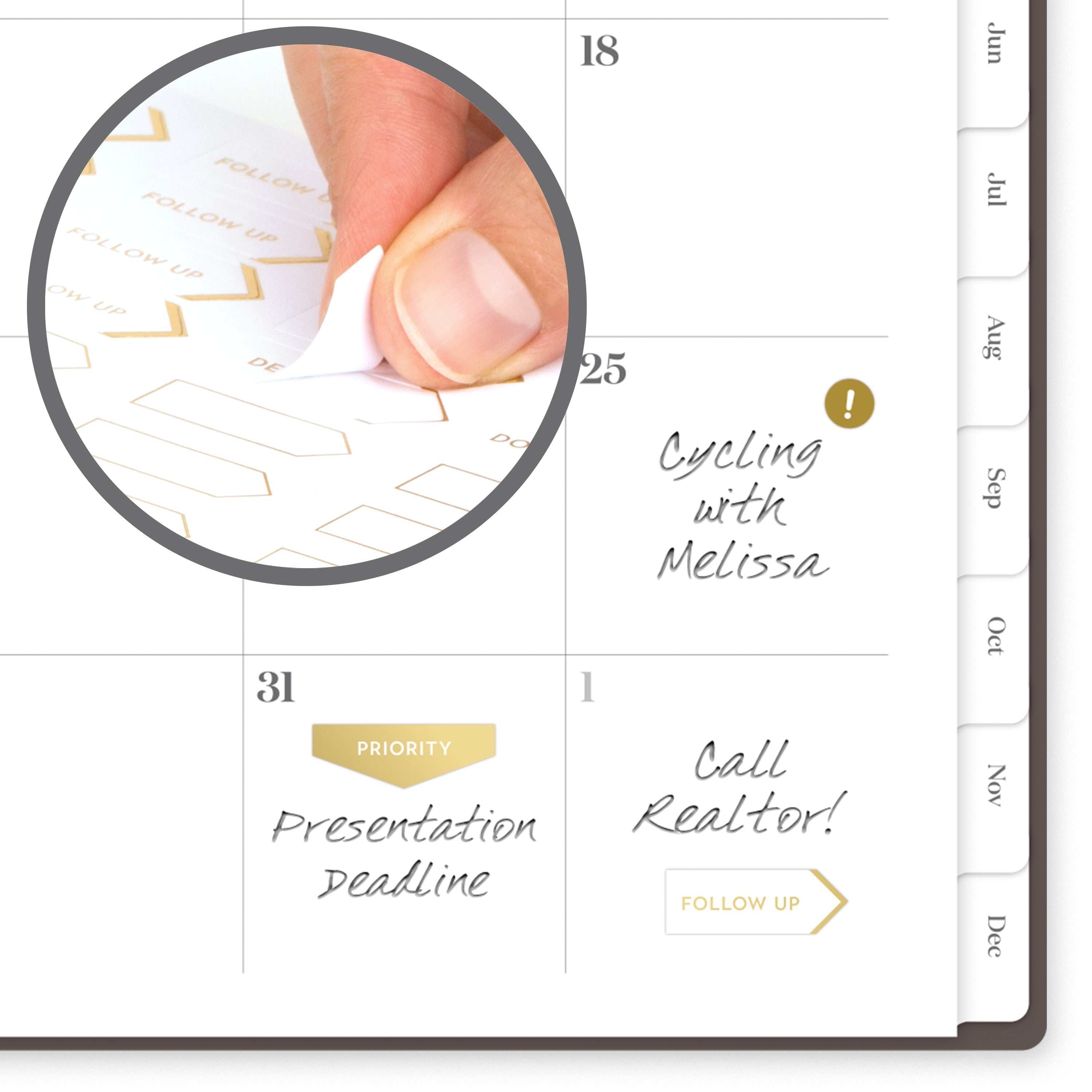 Cambridge WorkStyle Balance 2025 Weekly Monthly Planner, Red Violet, 8.5" x 11"
