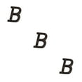 thumbnail image 4 of ZheElen Wide Application Metal Letters House Numbers Fade-Resistant And Versatile Black B17--B 3Set, 4 of 6