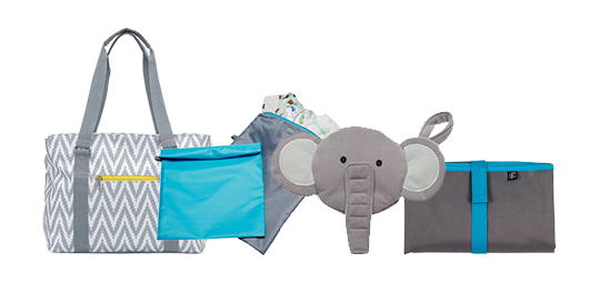 chevron diaper bag