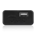 thumbnail image 5 of Actualización de Bluetooth 5.0 Radio de Coche Reproductor de MP3 5V 12V WMA Placa Decodificadora Módulo de Audio FM TF USB 3.5 mm AUX para Automóviles Negro, 5 of 5