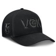 thumbnail image 3 of Men's Fanatics Black Vegas Golden Knights Authentic Pro Road Team Code Trucker Adjustable Hat, 3 of 4