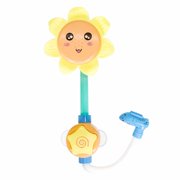 Baby Bath Toys Sunflower Faucet Spray Water Toy Sunflower Shower Water Squirt Bathtub Toys for Kids Children