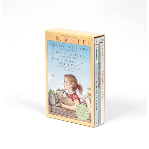 Pre-Owned E. B. White Box Set: 3 Classic Favorites: Charlotte's Web, Stuart Little, The Trumpet of the Swan