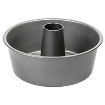 Red Co. 12 Cup Non-Stick Cast Aluminum Angel Food Cake Fluted Tube Baking Pan, 10-inch