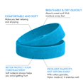 thumbnail image 2 of BEACE Bandas para el sudor Diadema deportiva para hombres y mujeres - Banda para el sudor de tela de rizo de algodón atlético que absorbe la humedad para tenis, baloncesto, correr, gimnasio, hacer eje, 2 of 5