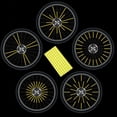 thumbnail image 4 of Bike Safety Gear, Yellow Reflective Strips for Enhanced Visibility, 360° Visibility Spoke Reflectors, Waterproof Warning for Safe Night Cycling Riding (Pack of 48), 4 of 6