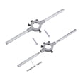 thumbnail image 6 of Uxcell M5.5 x 0.5 Threading Die and 20mm (M3.5-M6) Round Holder Die Stock Wrench Set, 6 of 7