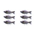 thumbnail image 3 of Yuarrent Señuelos de Pesca de 3 piezas, cebo falso vívido reutilizable de plástico con cuentas, cebos de natación portátiles, accesorio de Crankbait Tipo 2 2piezas Yuarrent CBP501932, 3 of 6