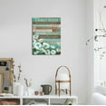 thumbnail image 3 of Inspirational Wall Art Family Rules Canvas Pictures Motivational Quotes Canvas Wall Decor Flower Artwork Teal Painting Prints for Living Room Bedroom Office Home Decor Ready to Hang 12" x 16", 3 of 5