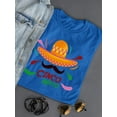 thumbnail image 3 of Cinco De Mayo Lineless Hat Shaped T-Shirt Women -Image by Shutterstock, Female XX-Large, 3 of 4
