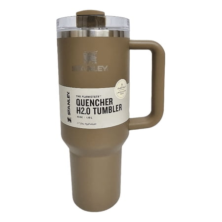 Stanley 40oz Stainless Steel H2.0 Flowstate Quencher Tumbler - Hearth & Hand™ with Magnolia - Basic Brown