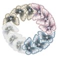 thumbnail image 3 of EeaseMX 12 pasadores vintage con diseño de mariposas huecas para el pelo (colores variados), 3 of 8
