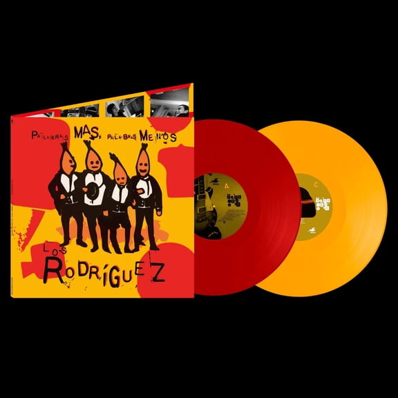 Los Rodriguez - Palabras Mas, Palabras Menos - Yellow & Red Vinyl - Music & Performance