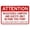 Warning Sign 3, variant on Caution Cleaning in Progress by Male Operative Sign Safe Sign, Signs Outdoor, 12 X 8 in, Sign for Home, Business, Driveway Alert