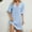 16-Sky Blue, variant on SELONE Sundresses for Women Blouses for Women Dressy Casual Casual Short Sleeve Sleeveless V Neck Loose Fit Summer Solid Fashion Beach Classy Y2K Soft Sun Dresses Women Summer Casual Army Green M