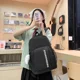 thumbnail image 5 of Mochilas básicas de lona con cremallera de color sólido, gran oferta 2024, bolsos casuales concisos de alta capacidad para mujeres, mochilas para mujer, 5 of 5