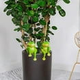 thumbnail image 6 of Sales Today Clearance! Gosuguu Pottery Frog Statue Decoration, 2pcs Ceramic Frog Garden Ornaments, Cute Garden Décor for Courtyards, Yard, and Outdoor Spaces, Garden Sculptures and Statues, 6 of 7