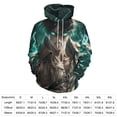thumbnail image 2 of Attack On Titan Sweatshirts Casual Pullover Hoodie Jacket Unisex Hooded Activewear 3D Printed Long Sleeve Sweater with Pocket 3XL, 2 of 8