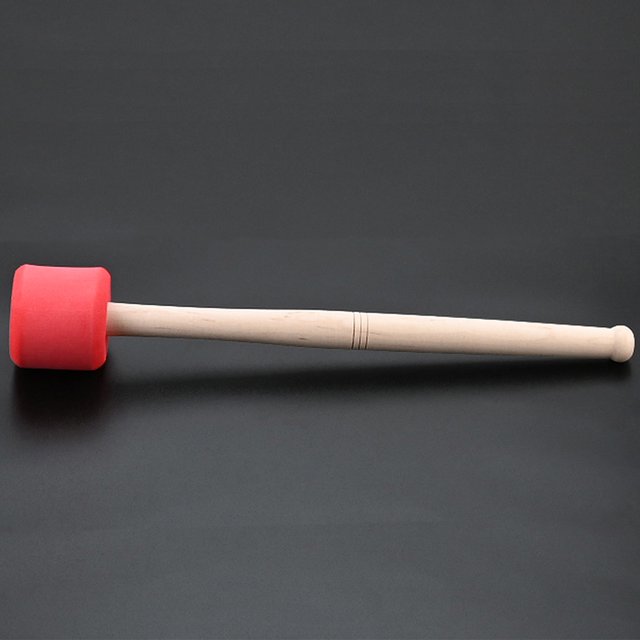 Gouttes de Pluie Baguettes de Batterie Bois Rouge pour Pratique Quotidienne 1 Ensemble