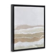 thumbnail image 4 of Stupell Industries Desert Dunes Abstraction Abstract Painting Black Floater Framed Canvas Art Print Wall Art, 25 x 31, 4 of 10
