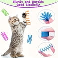 thumbnail image 5 of Cat Spring Toy, Spiral Interactive Cat Toy, Colorful Cat Spring For Self - Play And Pet Interaction, Durable Pet Spring Toy For Kitten And Cat Exercise And Entertainment, 5 of 6