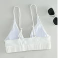 thumbnail image 3 of Gibobby Conjunto de Bañador Sexy Mujeres Underwire Bikini Top Bandeau Bandage Bikini Push Up Traje de baño brasileño Ropa de playa Tops(Blanco,CH), 3 of 5