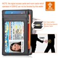 thumbnail image 4 of Billetera Tarjetero GH GOLD HORSE Slim Wallet Cuero Bloqueo RFID 7 Ranuras, 4 of 5