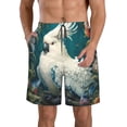 thumbnail image 1 of Fotbe Tropical Parrot Floral Artwork Trajes de Baño Estampados para Hombre, Shorts de Verano de Secado Rápido, Ropa de Playa, Bañadores-X-Large, 1 of 6