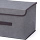 thumbnail image 2 of Toystoory Caja de almacenamiento plegable de tela para el hogar, organizador de ropa multiusos plegable, caja portátil no tejida a prueba de busto Almacenamiento y organización del hogar gris Toystoory HA0081-03B, 2 of 6