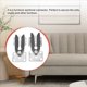 thumbnail image 5 of 2pzs Conector de muebles seccional cama sofaBroche union Estilo cocodrilo, 5 of 9