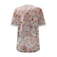 thumbnail image 4 of ICHUANYI Clearance Women Fashion Summer Sexy Fold Printed Regular Women Short Sleeves V Neck Button(Orange, M) ICHUANYI WER2023080802995, 4 of 5