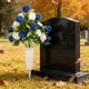 thumbnail image 5 of CaiYueKe Cemetery Flowers with Vase Artificial Flowers for Cemetery, Silk Roses Funeral Flowers for Grave, UV Resistant Sympathy Flowers for Memorial Day Mother's Day, 5 of 8
