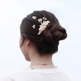 thumbnail image 4 of 5PCS Wedding Hair Accessories Simple Fake Pearl Hair Comb Hair Pin for Bridal, 4 of 10