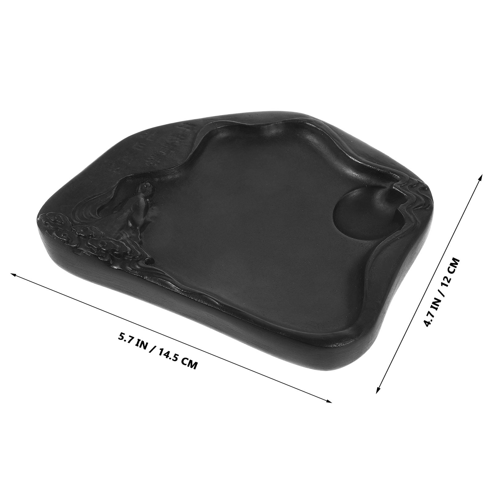 HEMOTON Calligraphy Inkslab Grinding Inkstone Desktop Inkslab Painting Inkslab Inkslab for Writing