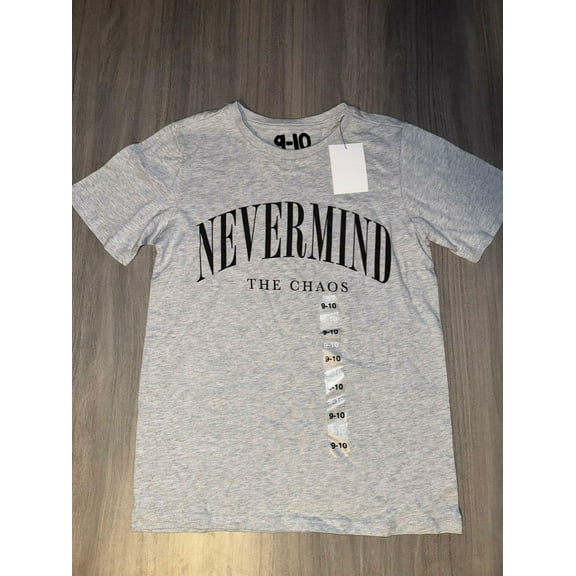 MSRP $15 Cotton On Kids Graphic T-Shirt Gray Size 9-10