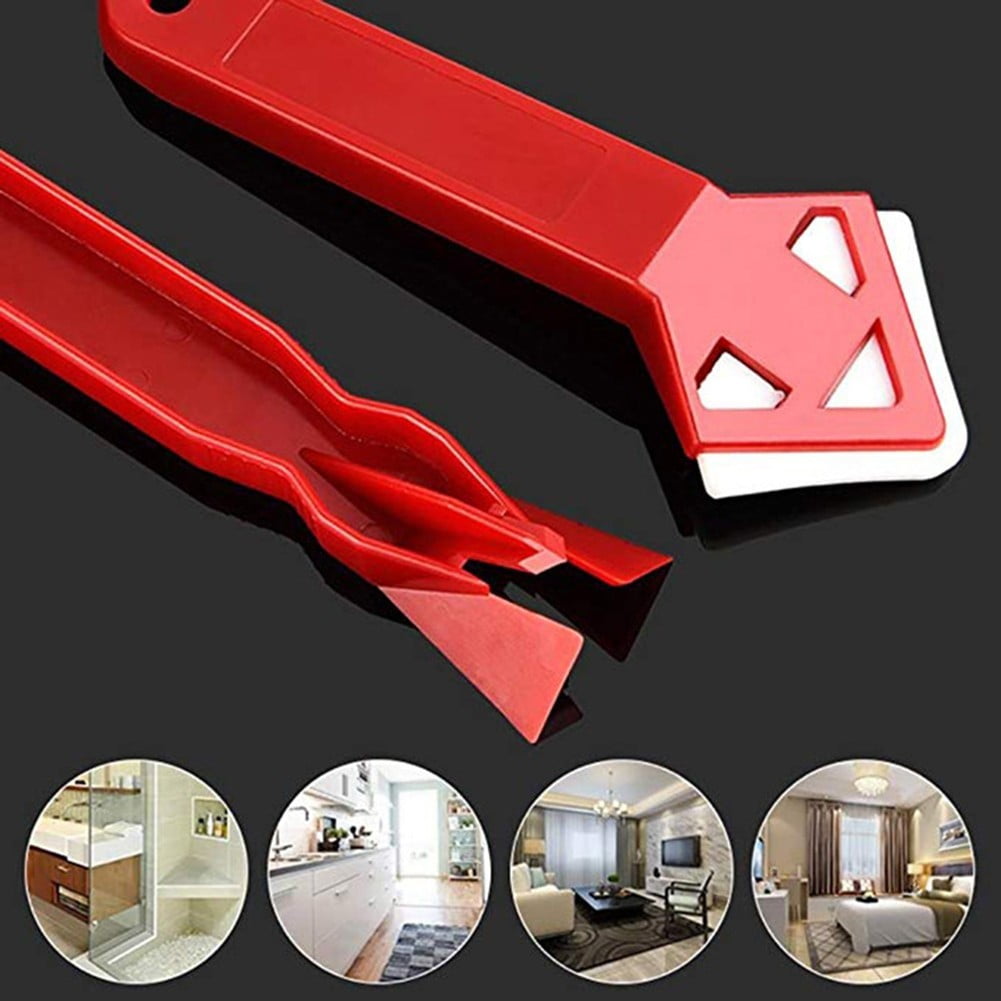Silicone Glass Cement Scraper Tool Caulking Finishing Remover Sealant Grout N8M1 