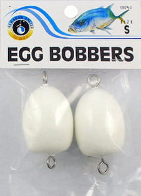Izuo Brothers Egg Fishing Bobber, Small, White