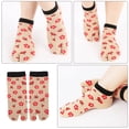 thumbnail image 3 of BESTYASH 1Par Calcetines De Para Mujer En Con Único De Dos, 3 of 8