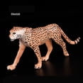 thumbnail image 1 of Safari Zoo Animales Figuras Juguetes, Figuras realistas de animales de la selva, Animales de plástico salvajes africanos Juego de aprendizaje educativo para niños pequeños, Niños, Niños caminando Guepardo Sailing Electrónica, 1 of 5