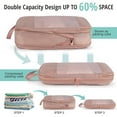 thumbnail image 4 of TRIPGEAR 6 Set Expandable Compression Packing Cubes, Lightweight Travel Organizer Bags, 4 of 8