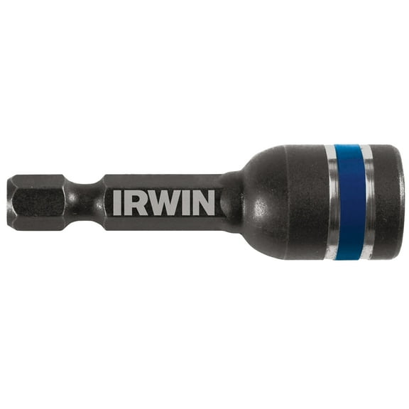 Irwin 1899935 Nutsetter, 1/2 in Drive, Lobular Drive, 1-7/8 in L, 1/4 in L Shank, Hex Shank
