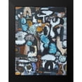 thumbnail image 2 of Good, Coco 15x18 Black Modern Framed Museum Art Print Titled - California Beach Blue Glass, 2 of 5