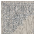 thumbnail image 6 of SAFAVIEH Courtyard Delbet Medallion Indoor/Outdoor Area Rug, Grey/Navy, 4' x 5'7", 6 of 8